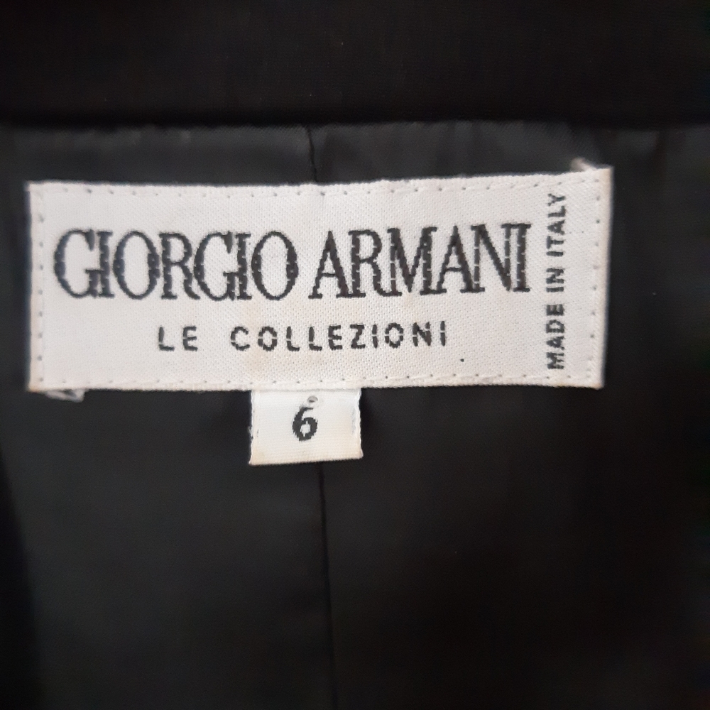 Women's finely tailored fitted Armani blazer